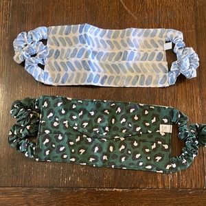 Scrunchie mask - reversible